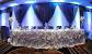 Background Royal Blue And Silver Wedding Backdrop