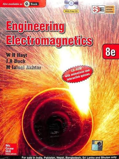 ENGINEERING ELECTROMAGNETICS 8TH ED WITH CD