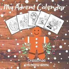 To play along, just print your free coloring sheet (below) for each of your kids and grab a handful of crayons. My Advent Calendar Christmas Coloring Book Christmas Countdown Coloring Calendar Activity 2020 With Numbered Pages 1 To 25 For Kids Toddlers And Preschoolers We Wish You A Merry Christmas Frits Books