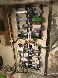 Debut D Installation Electrique Avec Domotique Loxone Automatisierung Beleuchtung
