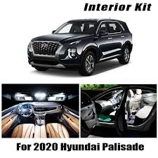 We did not find results for: 8x Canbus Error Free Led Interior Light Kit Package For 2020 Hyundai Palisade Car Accessories Map Dome Trunk License Light Signal Lamp Aliexpress