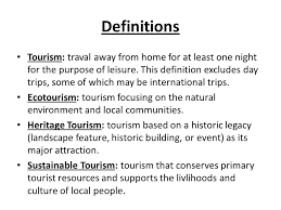 Tourism Sport Leisure And Recreation Ppt Video Online Download