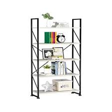 Learn how to build a diy rustic bookshelf with crates and reclaimed pallets with this tutorial and i teamed up with crates & pallet to bring you the tutorial and free building plans for this diy rustic. Yitahome 5 Shelf Bookcase Classically Rustic Bookshelf Book Rack Storage Rack Shelves In Living Room Home Office Books