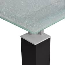 Material is sturdy and of great quality. 87 Off Contemporary Crackle Glass Dining Table Tables