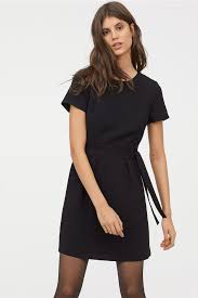Crinkled Dress Black Ladies H M Gb Black Dress Outfits Sun Dress Casual Black Dress