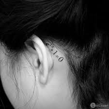 It might feel different from other places, though, because of the lack of flesh back there. 30 Brilliantly Simple Behind The Ear Tattoo Ideas Behind Ear Tattoos Ear Tattoo Small Tattoos