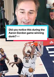 Aaron Gordon's Game Winning Dunk Highlights in Game 4