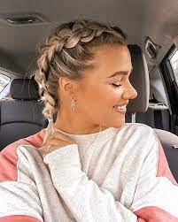 30 Meilleures Idees De Cheveux Courants A La Tresses Francaises 2019 Hairideas 30 Meilleures Idees D Tresses Pour Cheveux Courts Cheveux Courts Jolie Coiffure