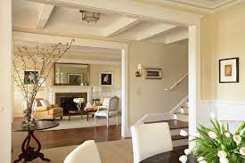 I have been thinking about pale oak, white dove, silver satin (all by benjamin moore), but struggle and overwhelmed in making the right choice. 75 Beautiful Living Room With Yellow Walls Pictures Ideas July 2021 Houzz