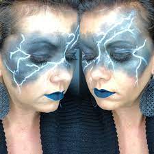 Storm Makeup All Younique Thunder Lighting Makeup Halloween Looks Makeup Art Halloween Face Makeup Halloween Makeup Makeup