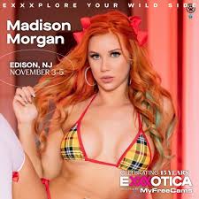 EXXXOTICA Expo on X: New Post: Madison Morgan Appearing Live!  t.coLrXpzPjyL4 #AdultPerformer #EdisonNJ t.co0vui96lhPg   X