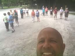 Today's Wellness Walkers with Rick at the Indian Mound Reserve! Have you  ever joined one of the Wellness Walks? If so, which park has been your  favorite?