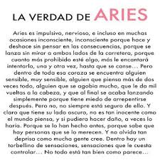 La Verdad De Aries Aries Signos Del Horoscopo Verdades