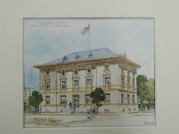 U S Post Office And Court House Elizabeth City Nc 1905 Original Plan James Knox Taylor Elizabeth City Courthouse Post Office