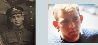 This one is interesting. Grandad Bob Watson and my nephew Eddie, brother  Ted;s son.