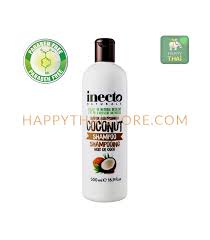 Buy inecto naturals coconut shampoo at cosmetify. Inecto Naturals Super Moisturising Coconut Shampoo Conditioner 500 Ml Happythai Online Store