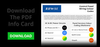 120v ac, 208v ac and 240v ac. Control Panel Wiring Colour Codes Per En 60204 1 Guide Rowse