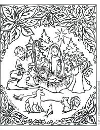 Coloring helps to lower stress and anxiety, increase focus, and promote mindfulness. Christmas Coloring Pages Religious Coloring And Drawing
