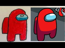 How To Draw The Among Us Character Youtube In 2020 Doodle Drawings Drawings Character Drawing