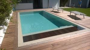 Piscine Miroir Volet Roulant Immerge Lyneo Piscines Piscine Miroir Volet Tour De Piscine
