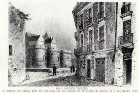 Nantes La Maison Du Guiny Ou Est Arretee Le 7 Novembre 1832 La Duchesse Du Berry Nantes Xixe Siecle Loire Atlantique