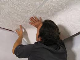 By heidi hudnall of runyon equipment rental. How To Hang Wallpaper On A Ceiling How Tos Diy