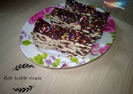Kek batik biskut marie lembut amp penuh coklat. Resep Kek Batik Marie Versi Lembut Anti Gagal Kreasi Masakan