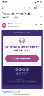 While it is best known for wage access, earnin has some other useful features as well. What Is Work Email Earnings Earnin Help Center