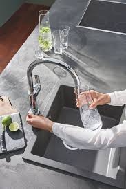 In der regel ist eine küchenarmatur in der farbe silber designt. Grohe Sprudelwasser Direkt Aus Der Wasserhahn Wasserhahn Kuche Armaturen Kuche Grohe Blue