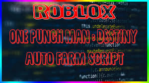 Expired one punch man road to hero codes. Roblox One Punch Man Destiny Script Auto Farm Linkvertise