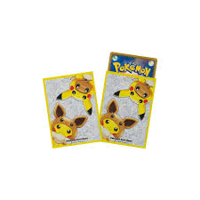 Free shipping free shipping free shipping. Pokemon Card Sleeves Pikachu Eevee Poncho Meccha Japan