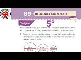 De la comisión nacional de libros de texto gratuitos, en los talleres de. Desafio 89 Relaciones Con El Radio 5to De Primaria Youtube