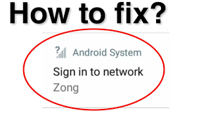 Sign Into Network Problem Solve On Android Sign In To Network Fix Sign Into Wifi Network Problem Youtube