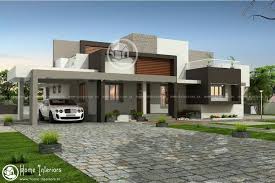 Single floor house design in 1050 square feet (97 square meter) (117 square yards). 1955 Sq Ft Single Story Contemporary House