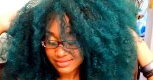 Pin By Imani On Admiration Natural Hair Color Natural Hair Styles Teal Hair