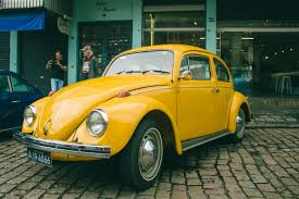 Image result for Yellow 1950 Beetle