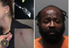 Dispatch advised Lynn stated one of her employees (A community corrections  officer) was battered by Patrick Garo a participant