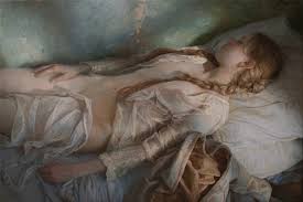 Image result for tranh vẽ thiếu nữ