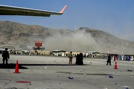 Very preliminary report—but reliable sources familiar with the situation on the ground in afghanistan are telling my team that four us marines were killed in bombing outside of the kabul airport. J7siom3ptgwnkm