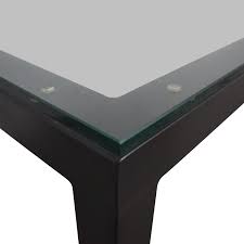 A glass coffee table does not only serve as a decoration. 85 Off Room Board Room Board Black And Glass Coffee Table Tables
