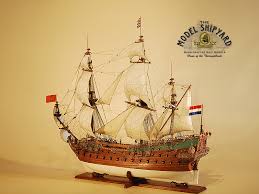 The eendracht, the main flagship of the confederate navy of the republic of the seven united provinces between 1655 and 1665. Eendracht Wooden Model Ship Port Quarter The Model Shipyard