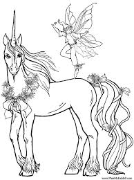 This coloring page shows a unicorn's head with a mane that is curly on top and straight on the bottom. Printable Unicorn Coloring Page Coloring Home