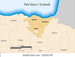 Pais vasco, or the basque country, has a unique identity thanks to the strong basque culture, often pais vasco (the basque country) is one of the most industrialized regions of spain but it is still a land. Vector Map Autonomous Community Basque Country Stock Vector Royalty Free 132501749