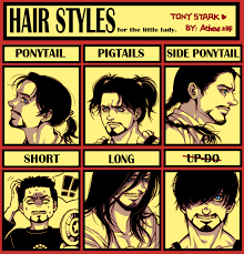 Iron Man Tony S Hair Meme By Athew On Deviantart