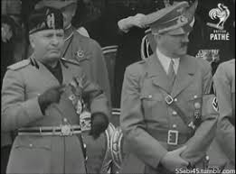This is sometimes used as a reaction whenever somebody is trying to convey their approval of something. Hitler Laughing Gif