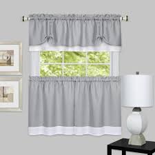 darcy rod pocket tier & valance set