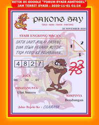 1 New Message Kode Syair Hongkong 28 November 2020 Forum Syair Togel Hongkong Singapura Sydney