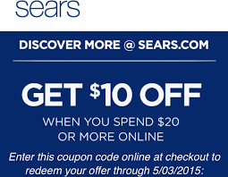 Sears Com Coupon 10 Off 20 Purchase Text Offer Money Saving Mom Coupons Money Saving Mom Save Money Online