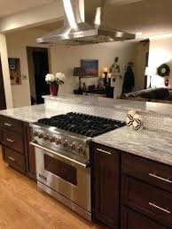 kitchen island with stove kitchen