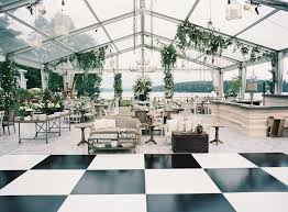 Black And White Dance Floor To Buy How To Have A Beautiful Weather Safe Outdoor Wedding Tent Wedding Reception Dance Floor Wedding Tent Decorations